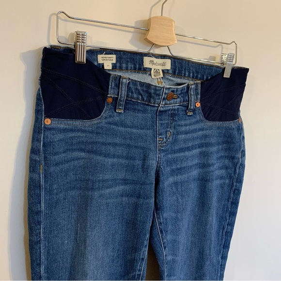 Madewell The Maternity Side-Panel Slim Boyjean: Adjustable Edition, Size 29 - Picture 6 of 12